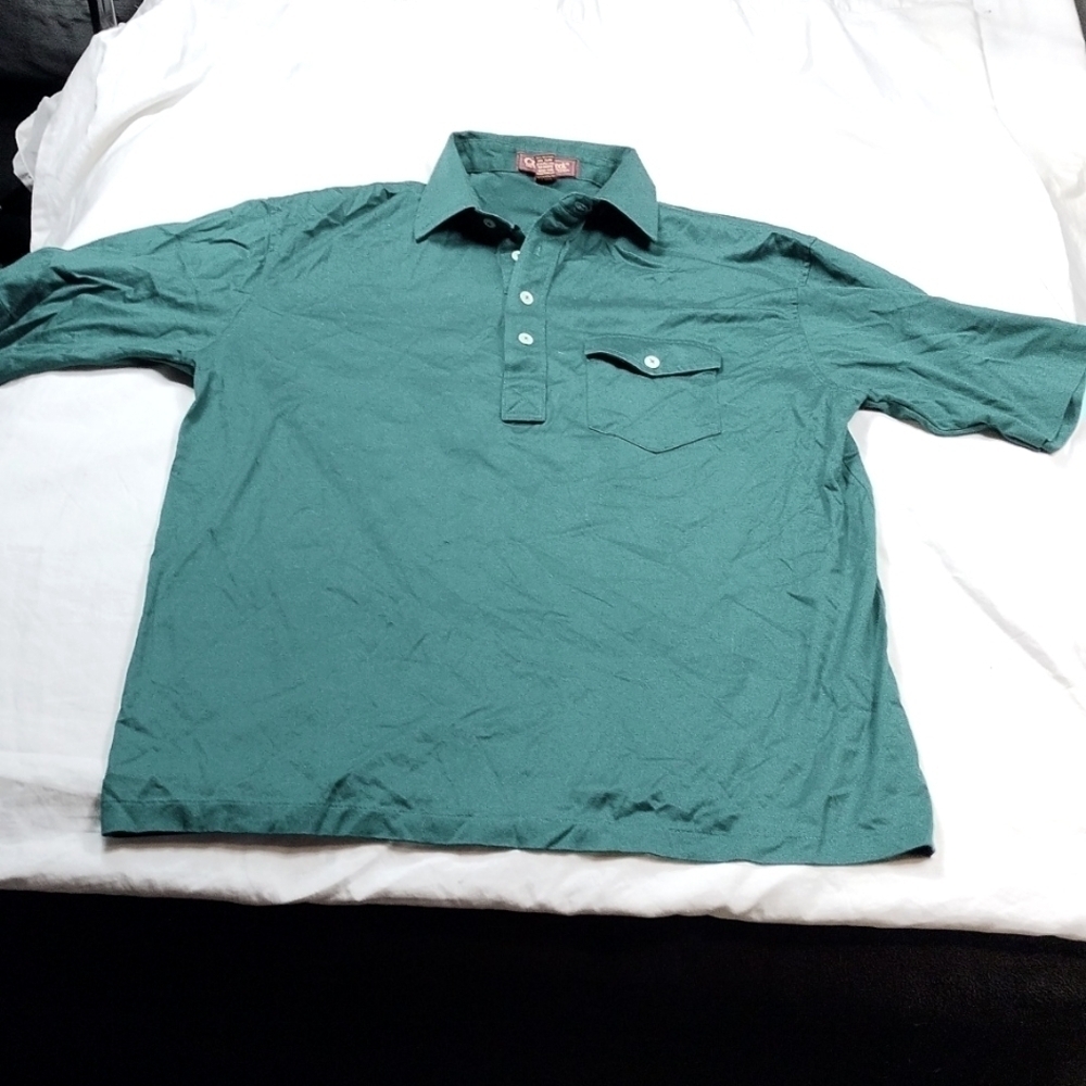 Cross Creek mens short sleeved polo shirt size large
